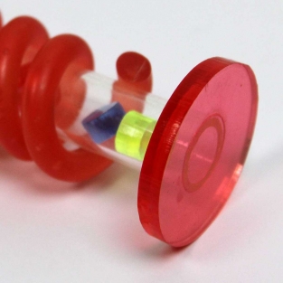 Acrylic Spiral Foot Toy